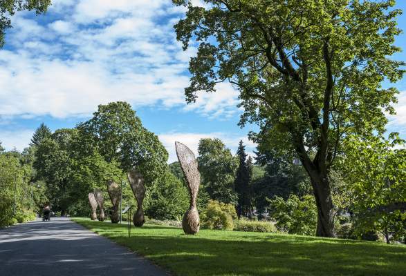Botanical Garden Buildings Monuments Oslo Norway