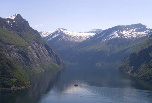 Fjord Cruise Geirangerfjord Sightseeing Geiranger Norway It's particularly narrow and steep with tall surrounding mountains—the closest thing in the country to a. fjord cruise geirangerfjord