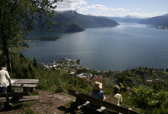Hiking In Balestrand Hiking Balestrand Norway