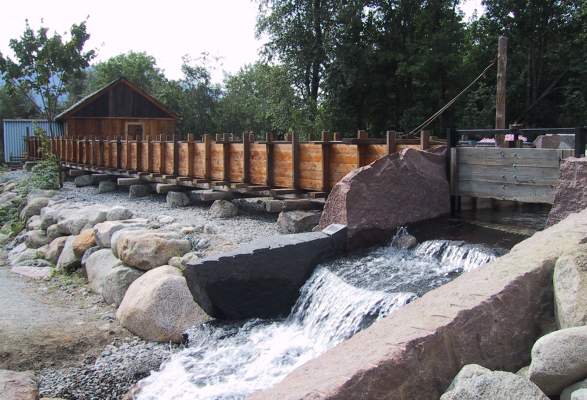 Vangssago Sawmill Cultural Heritage Rosendal Norway