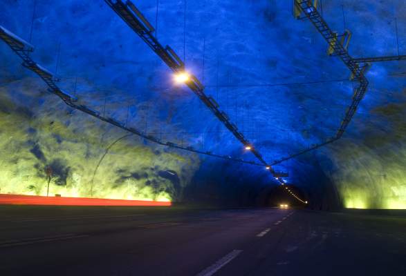 Laerdalstunnelen Worlds Longest Road Tunnel