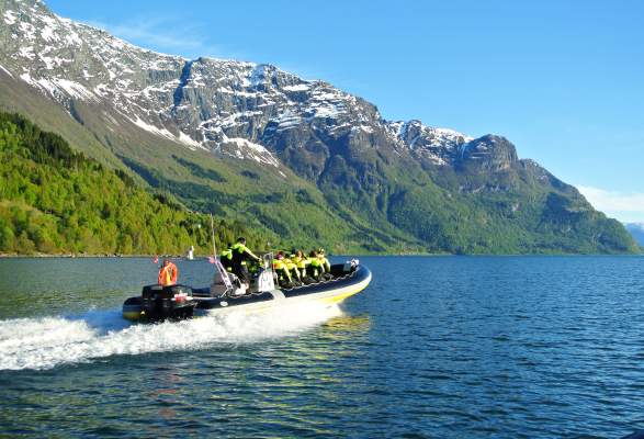 Fjord Rib Adventure Sightseeing Skjolden Norway