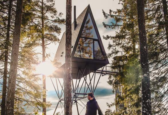 Pan Treetop Cabins Cottages Holiday Houses Gjesasen Norway