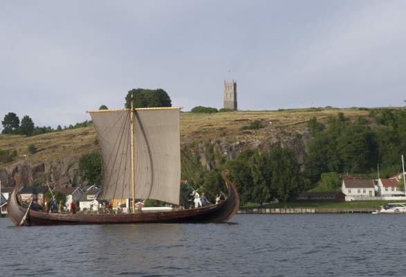 The Viking Ship Saga Oseberg Cultural Heritage Tonsberg Norway
