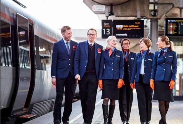 Airport Express Train Air Travel Oslo Norway