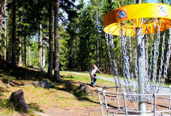 discgolf in skien fritidspark ball games skien norway