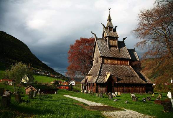 Hopperstad Stave Church Buildings Monuments Vik I Sogn Norway