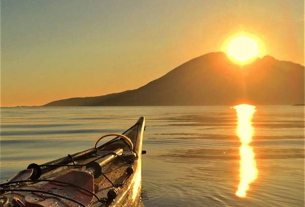 Kayaking Into The Midnight Sun Things To Do In Northern Norway