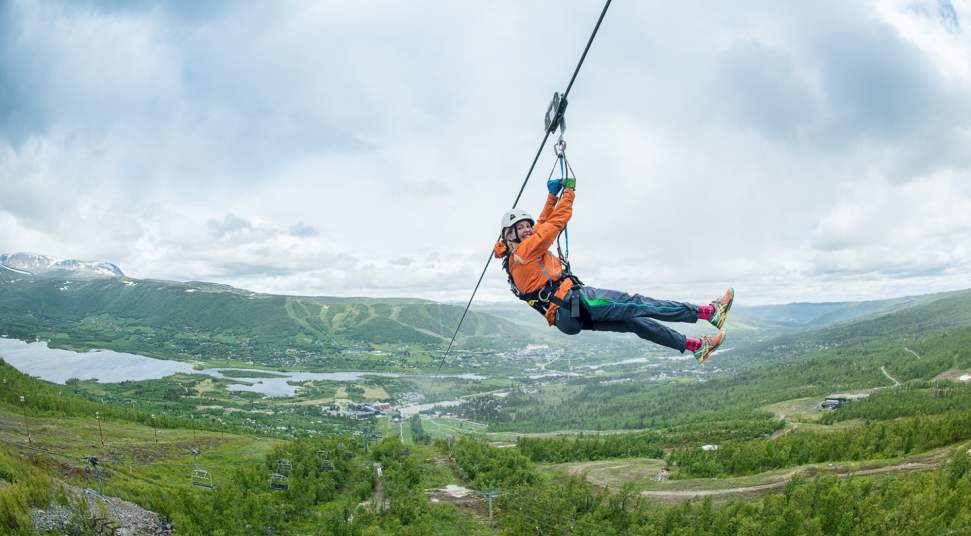 geilo zip line geilo