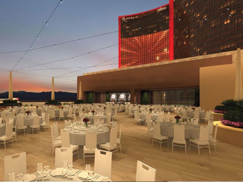 Rose Rooftop at Resorts World Las Vegas