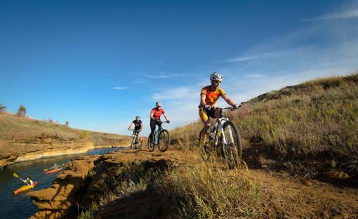 Switchgrass Mountain Bike Trail At Wilson State Park Sylvan