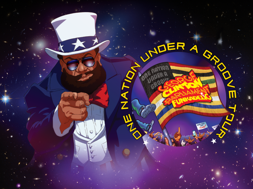One Nation Under A Groove Tour- George Clinton & Parliament Funkadelic