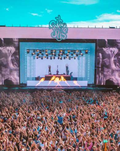 Palmesus music festival in Kristiansand, Southern Norway