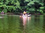 The Lower Salmon River Reservoir in the Oswego County Town of Orwell is a popular spot for largemouth bass, rainbow and brown trout, and panfish. (Photo courtesy of Oswego County Tourism.)