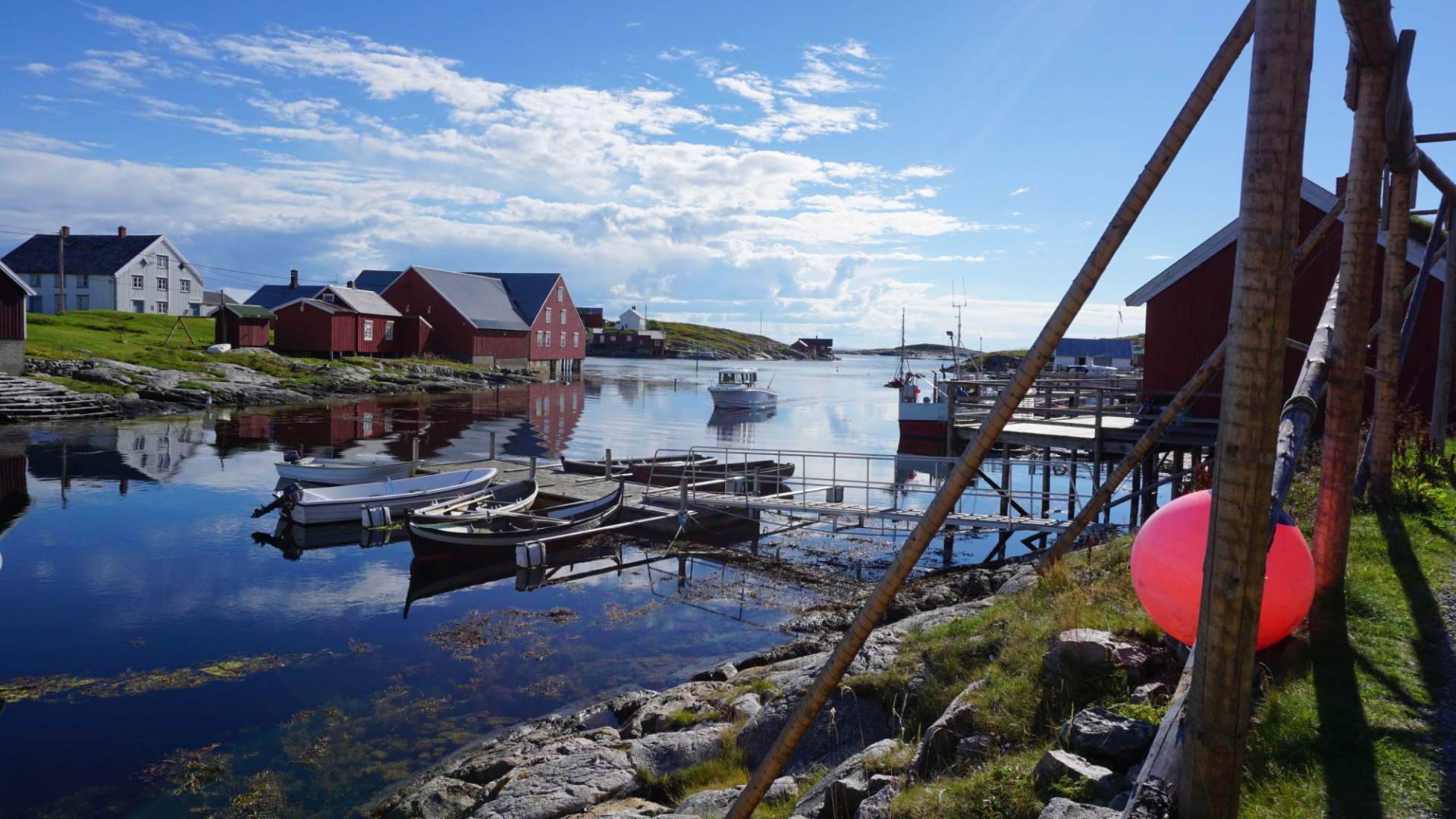 Boat trip to protected fishing village
