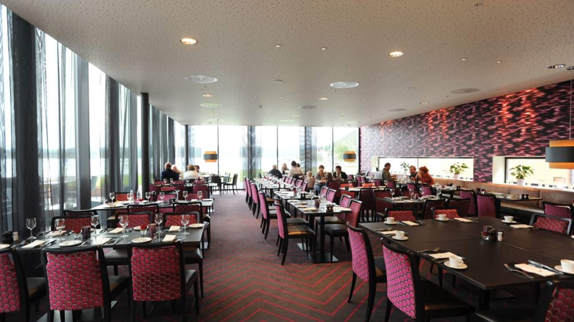 The restaurant at Scandic Rock City in Namsos.