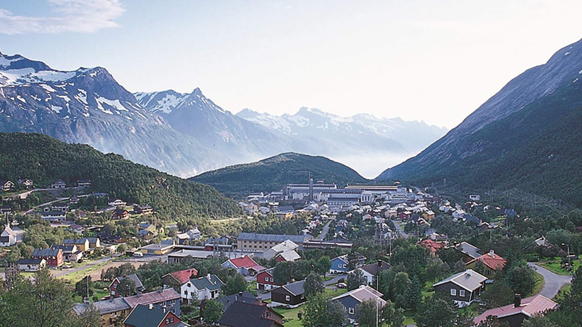 Glomfjord industrial area