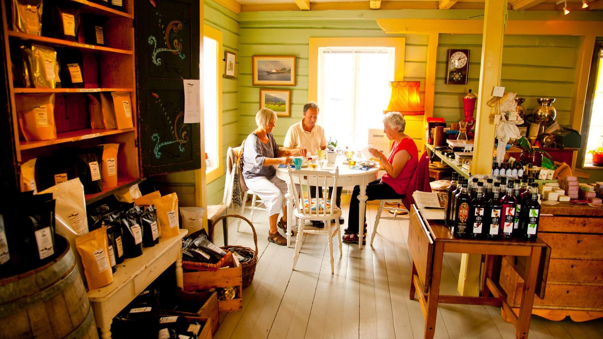 Handelsstedet Forvik - Kafé