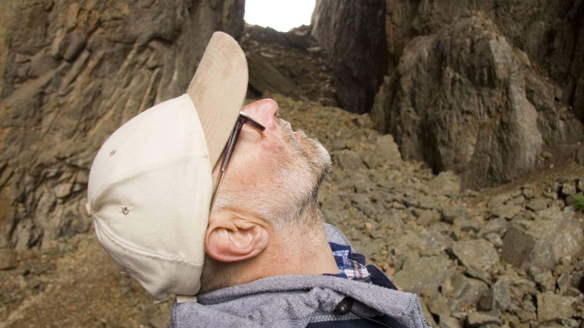 Torghatten mountain walk