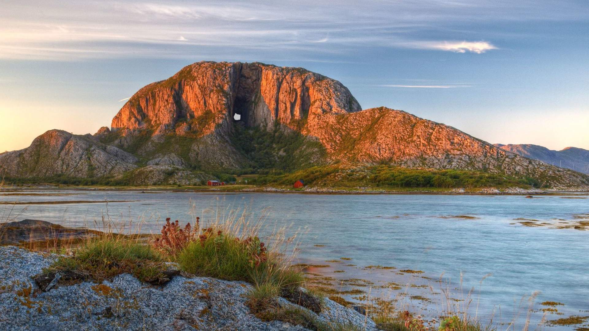Torghatten mountain walk