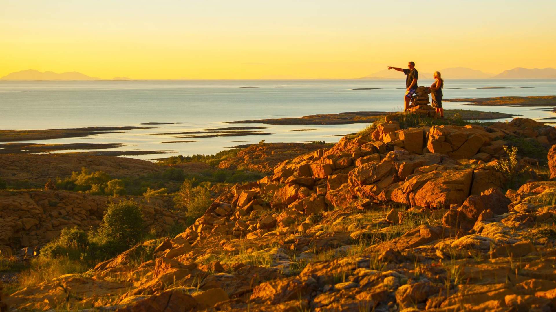 Leka rundt på sykkel
