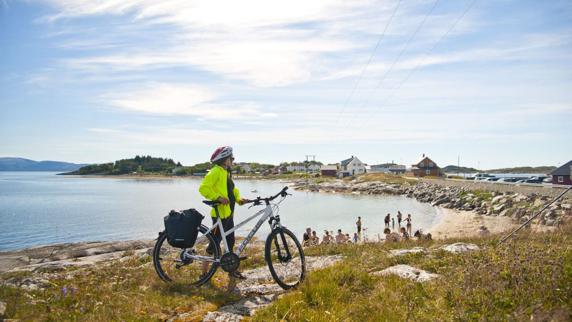 Daytrip with bike from Rørvik to Abelvær