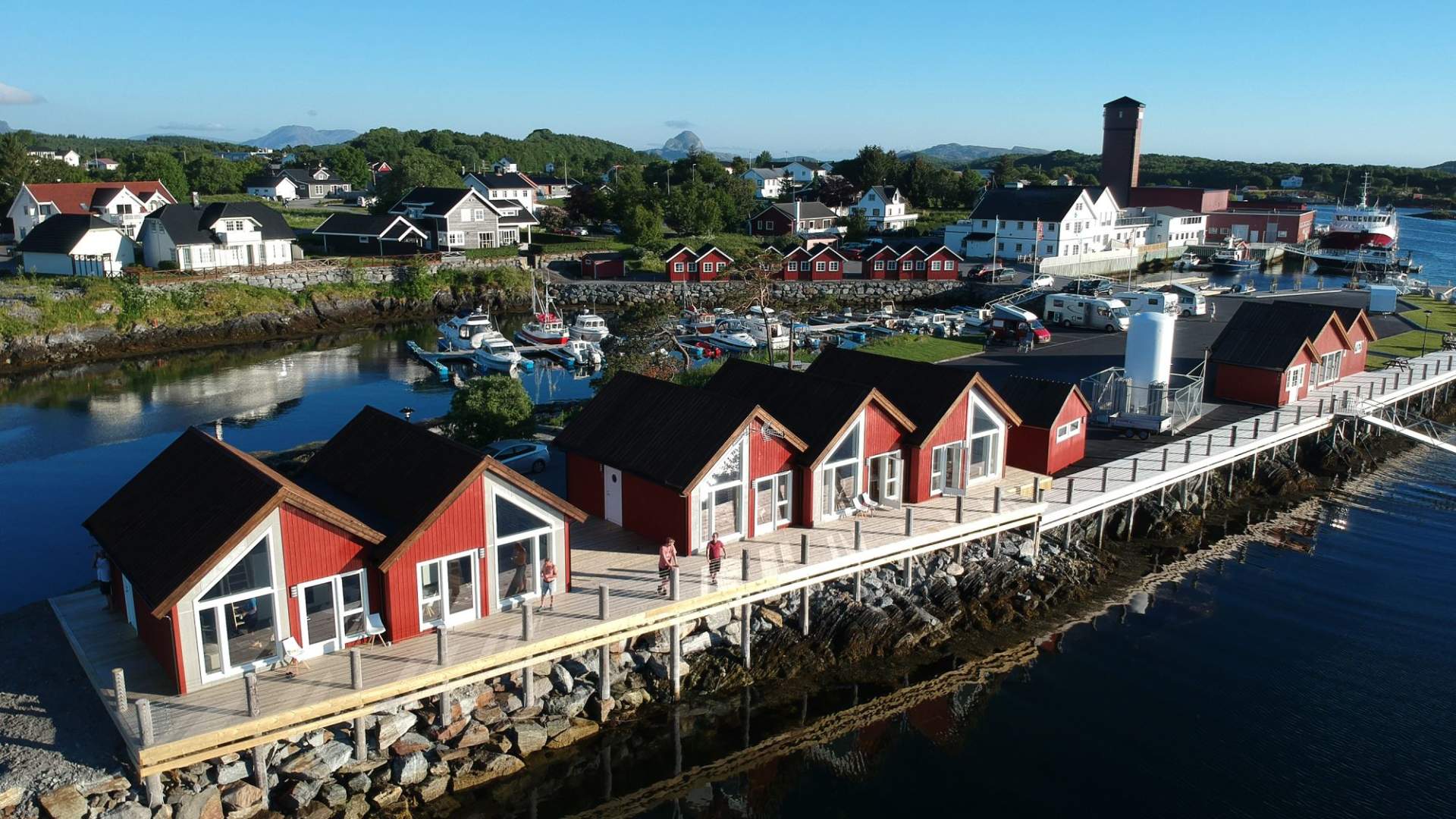 Norsk Havbrukssenter – rorbuer