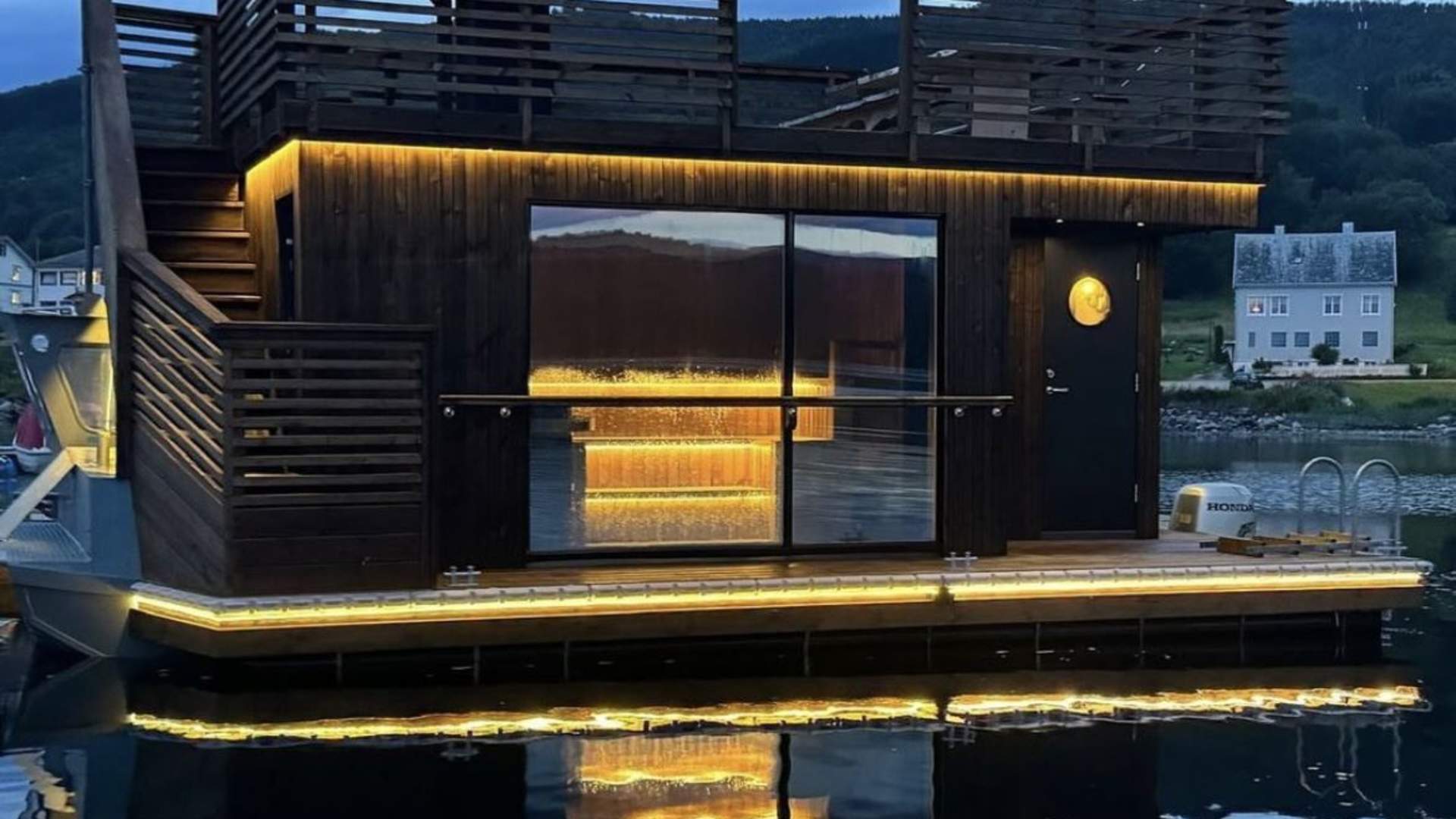 Kleksen sauna boat
