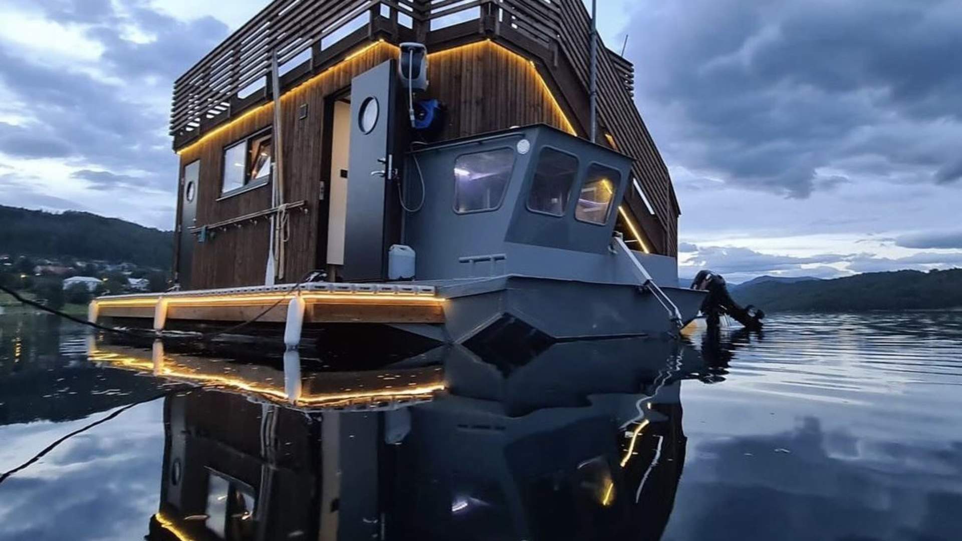 Kleksen sauna boat