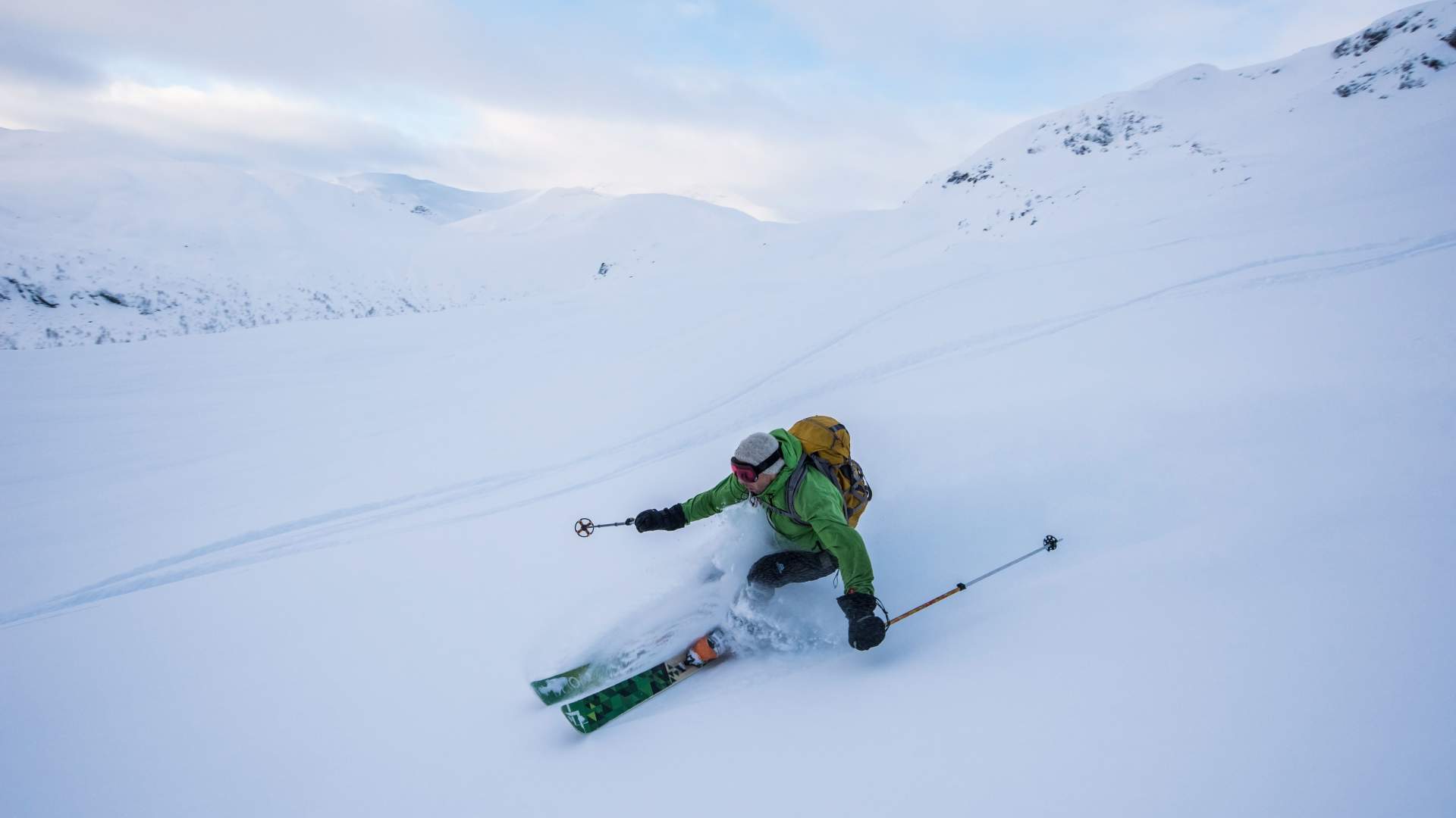 Ski touring with guide, in Voss, with Wild Voss