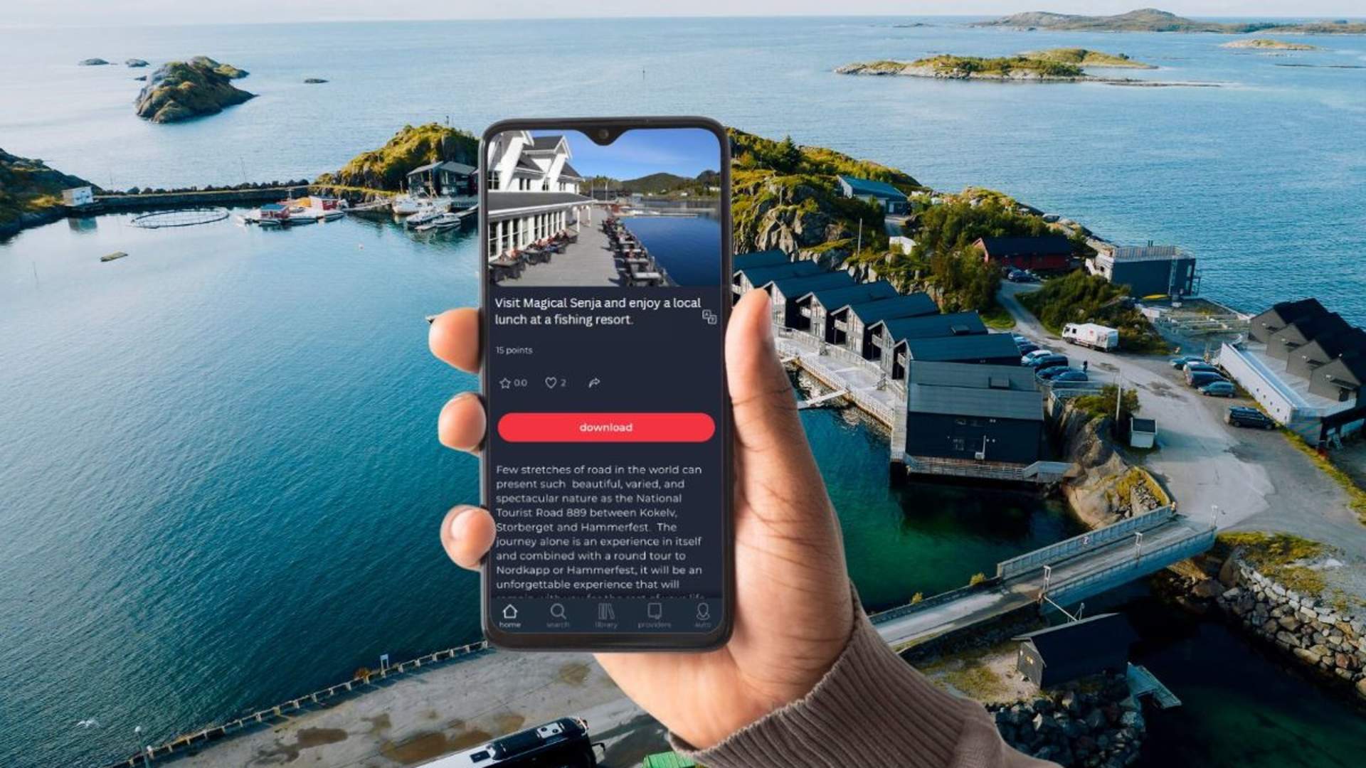 Fjord Tour to Senja, from Tromsø, with Arctic Route
