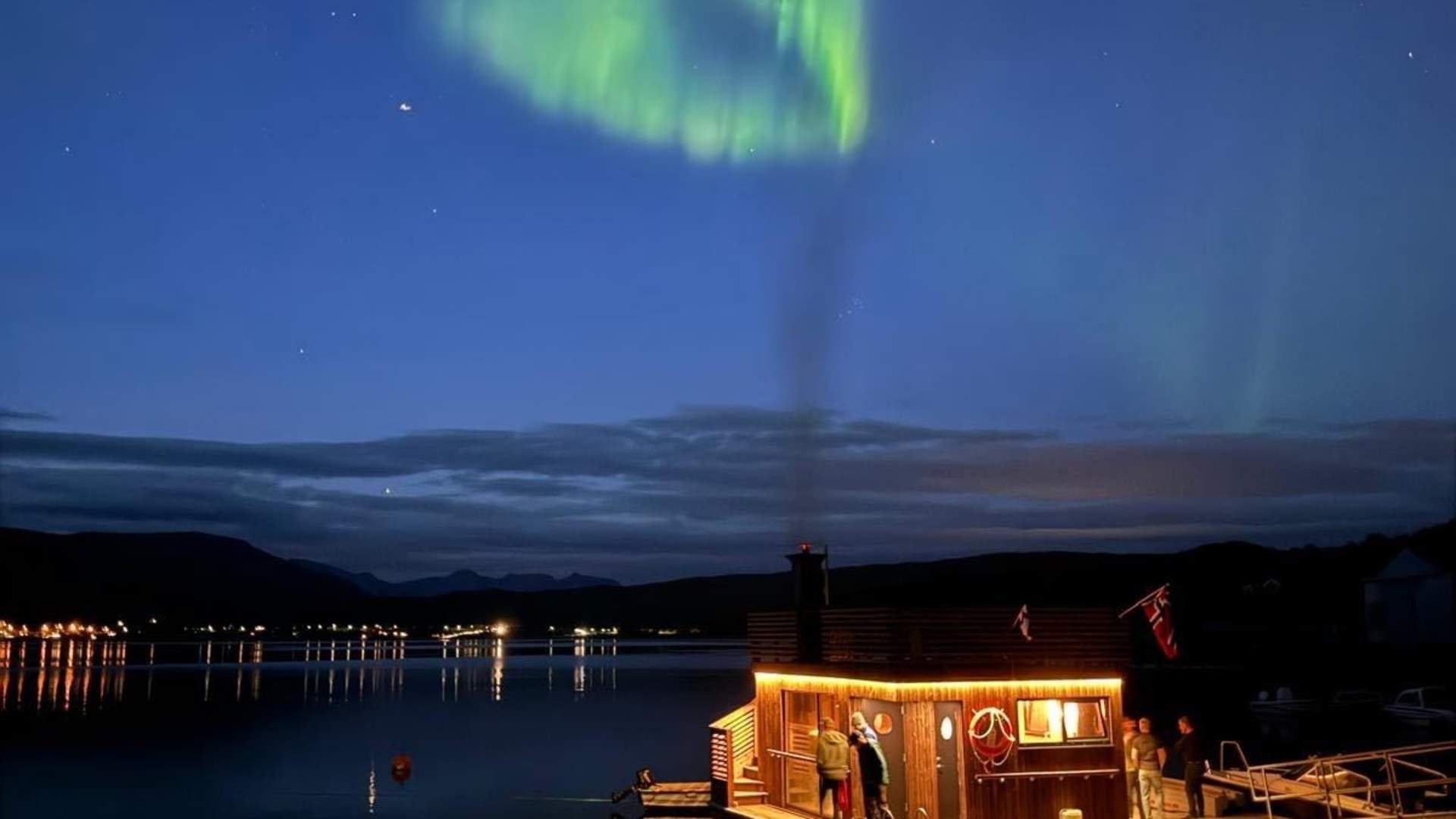 Kleksen sauna boat