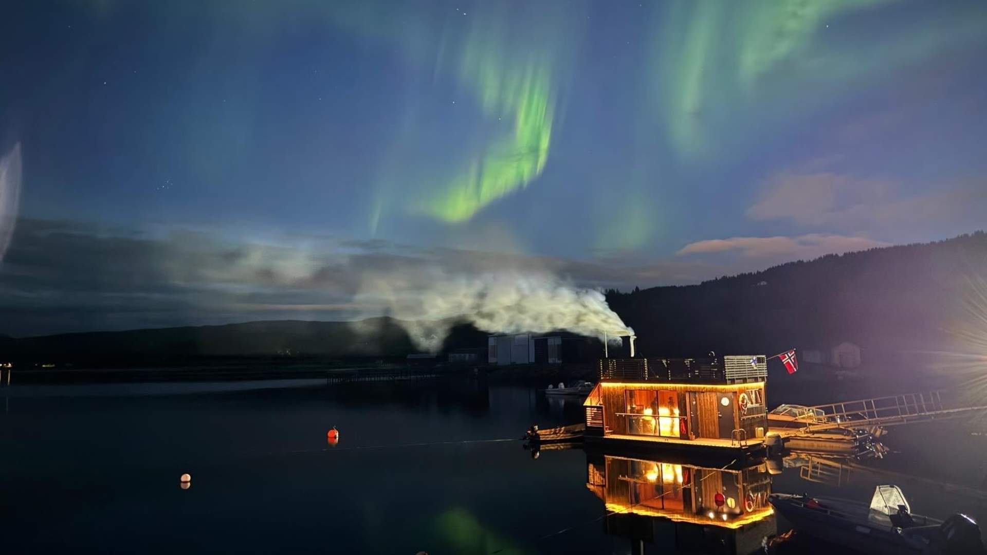 Kleksen sauna boat