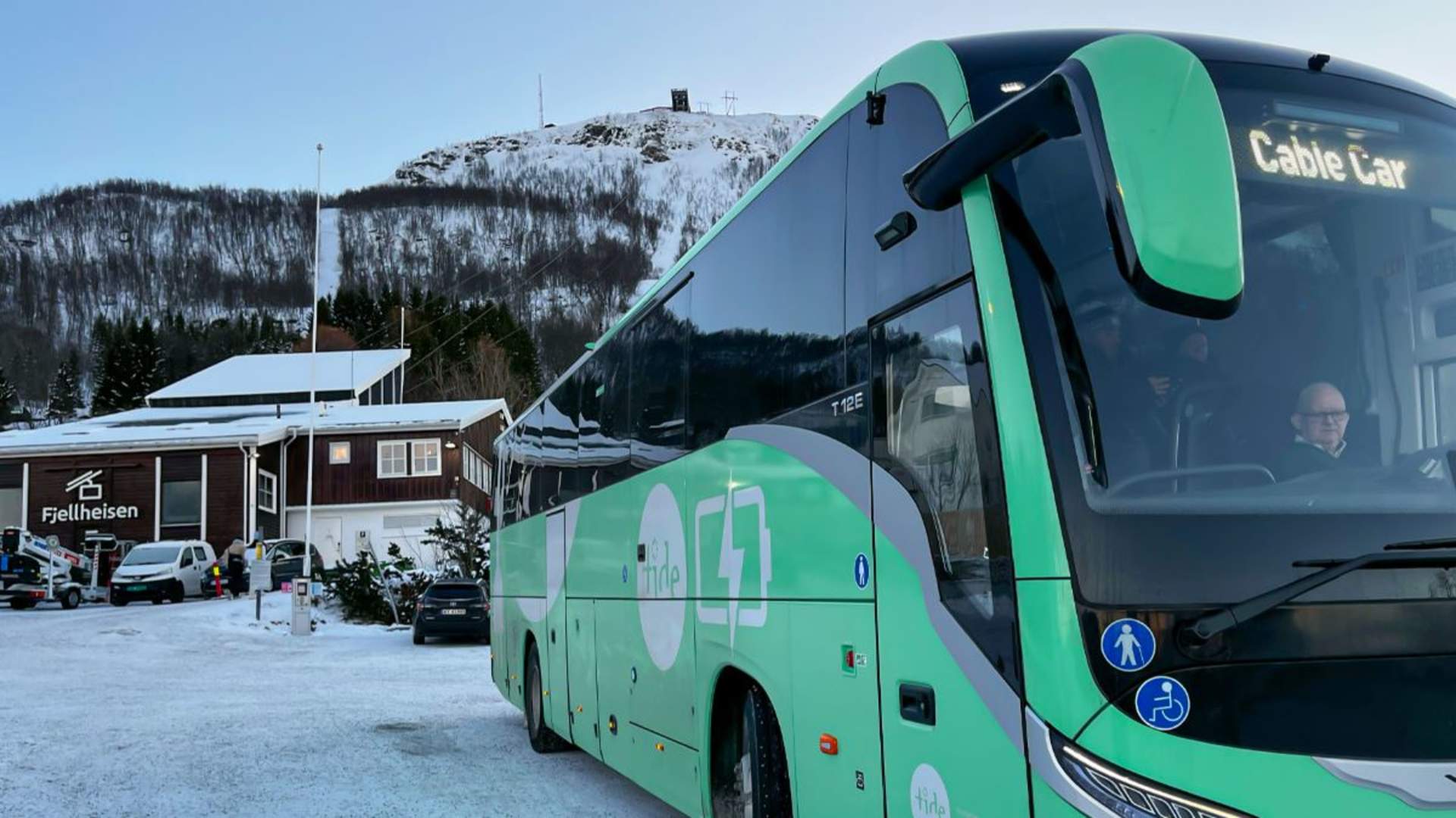 Fjellheisen Shuttle Bus - One Way Ticket