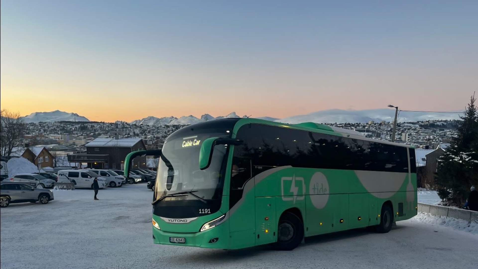 Fjellheisen Shuttle Bus - One Way Ticket