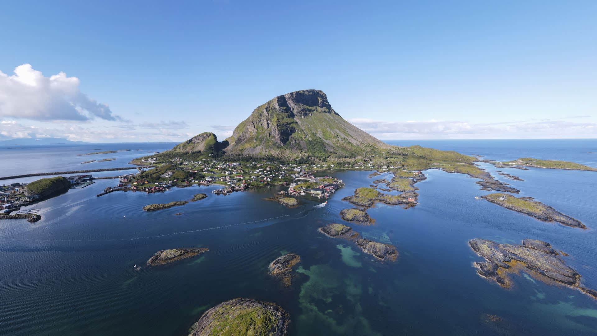 The island of Lovund