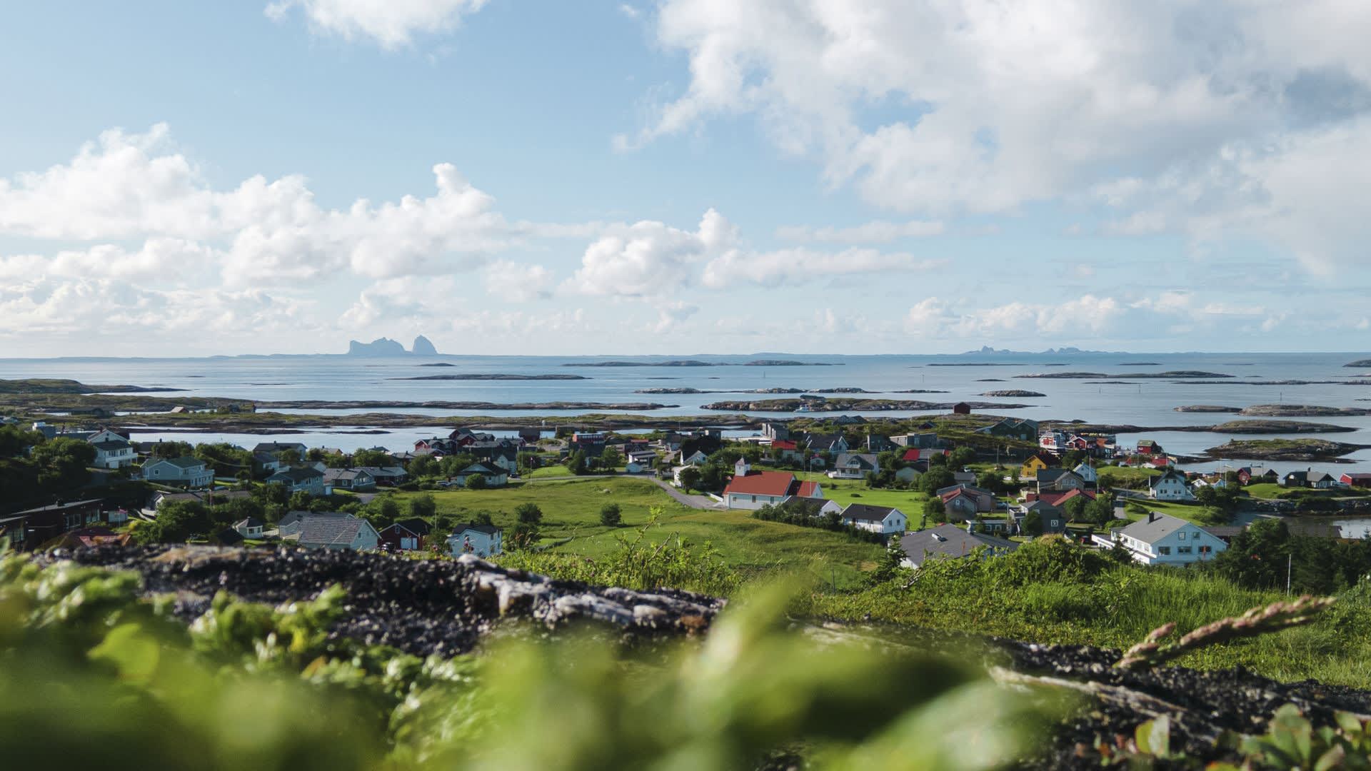 The island of Lovund