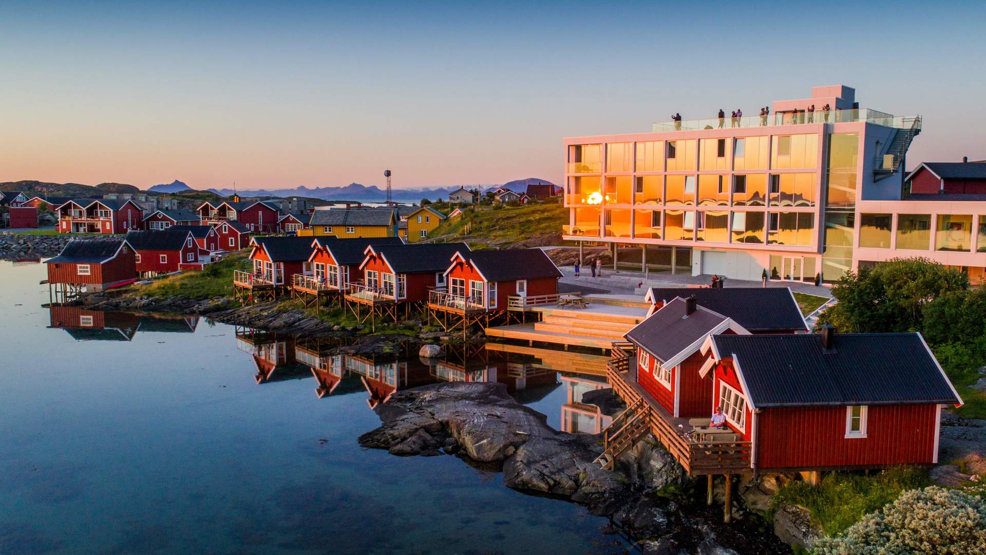 The island of Lovund