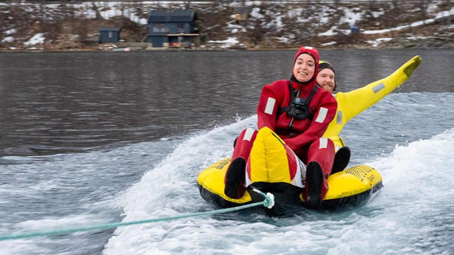 Arctic Banana Tube Ride