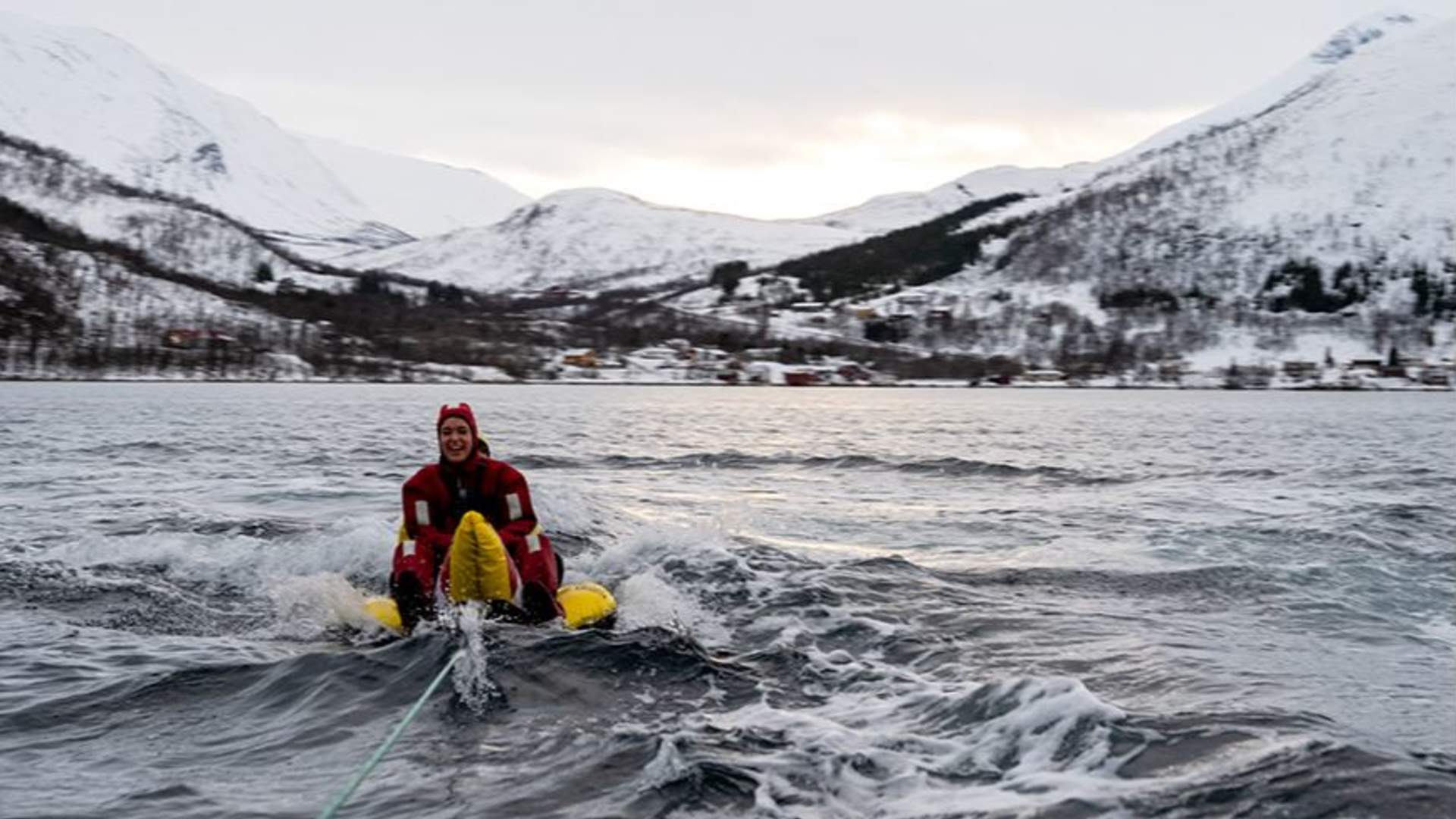 Arctic Banana Tube Ride