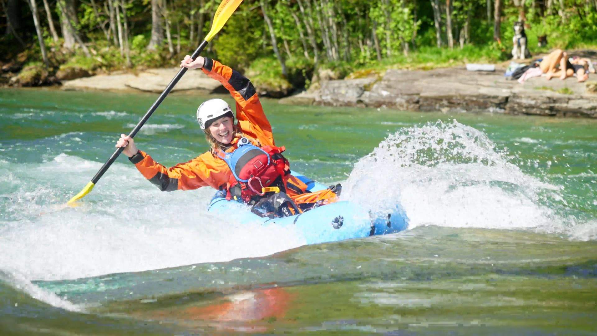 Packraft, Kayak Voss