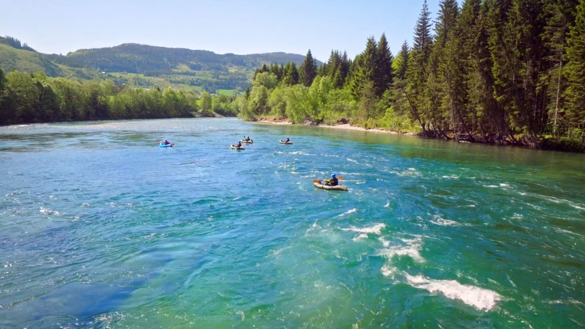 Packraft, Kayak Voss