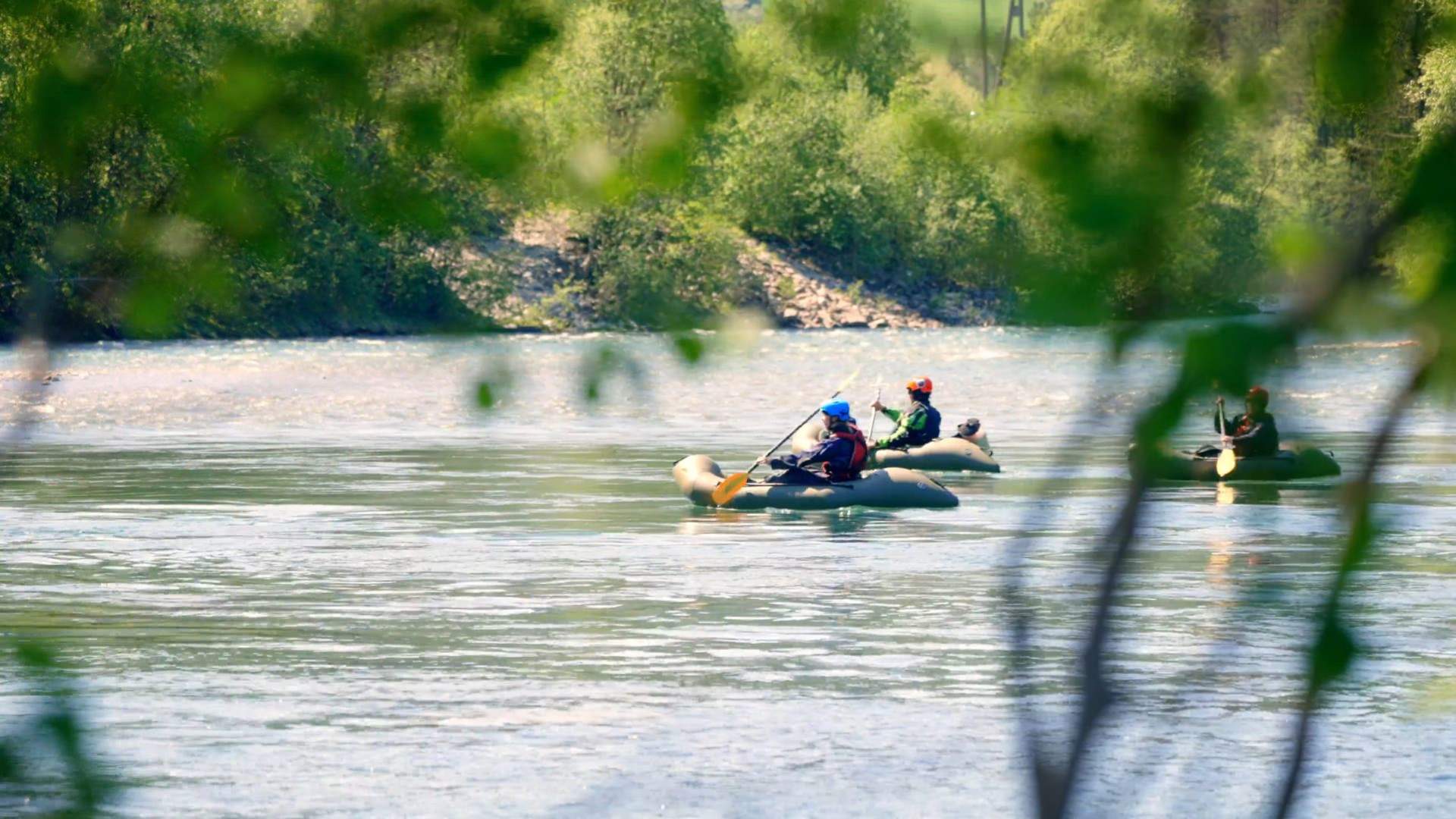Packraft, Kayak Voss