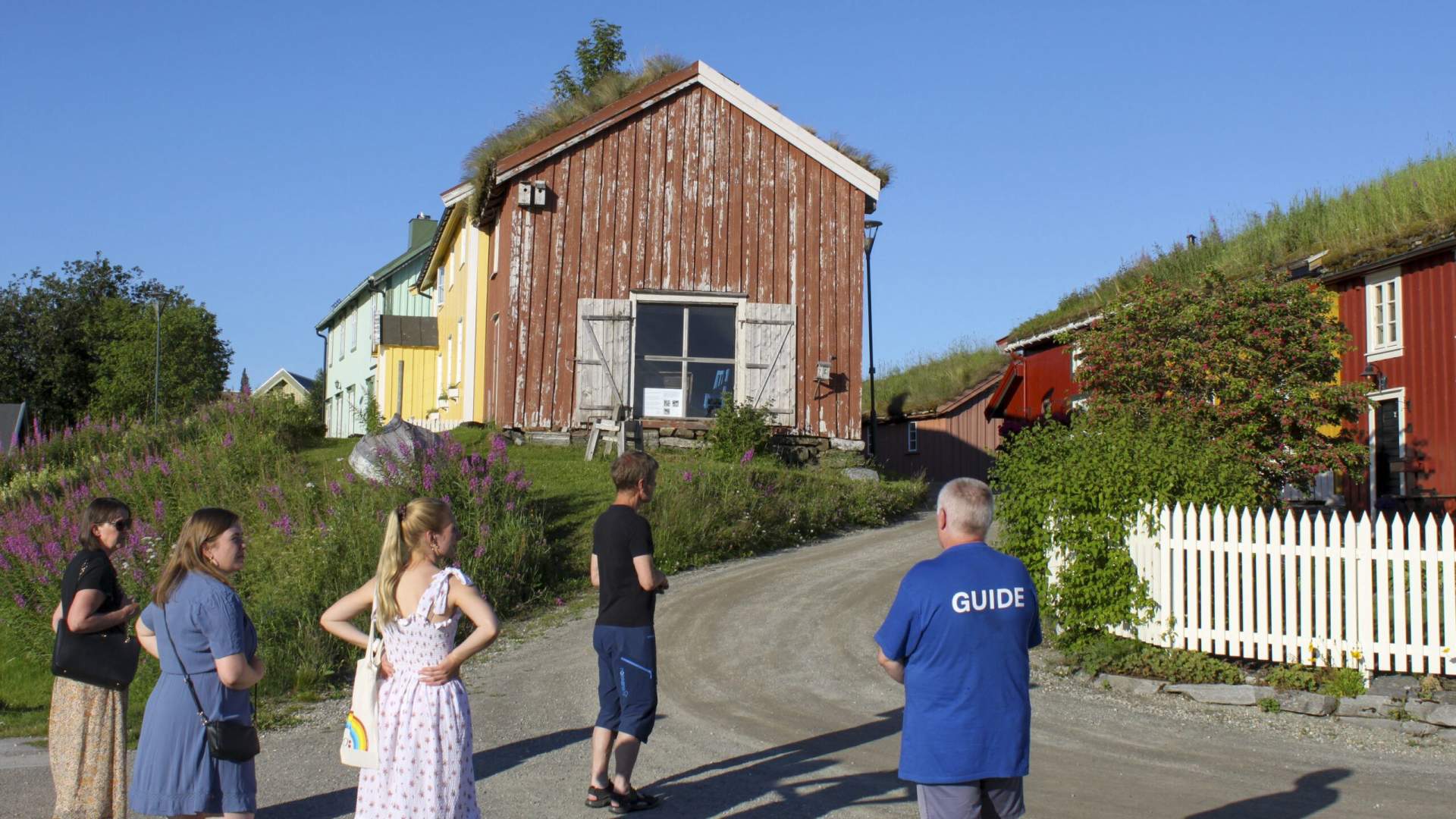 Guided city walk in Mo i Rana