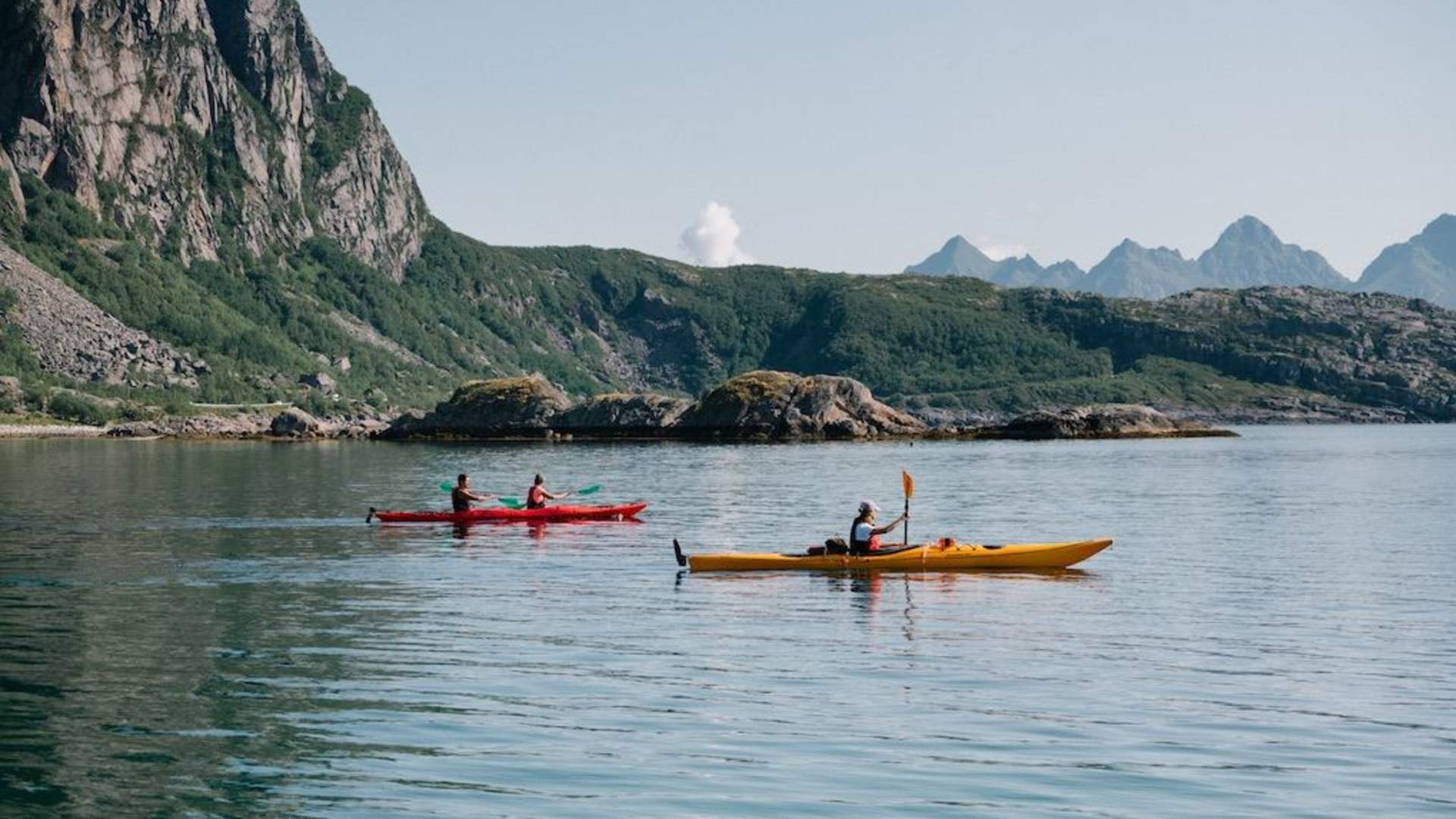 Guided Kayak Tour Lofoten - Go2Lofoten
