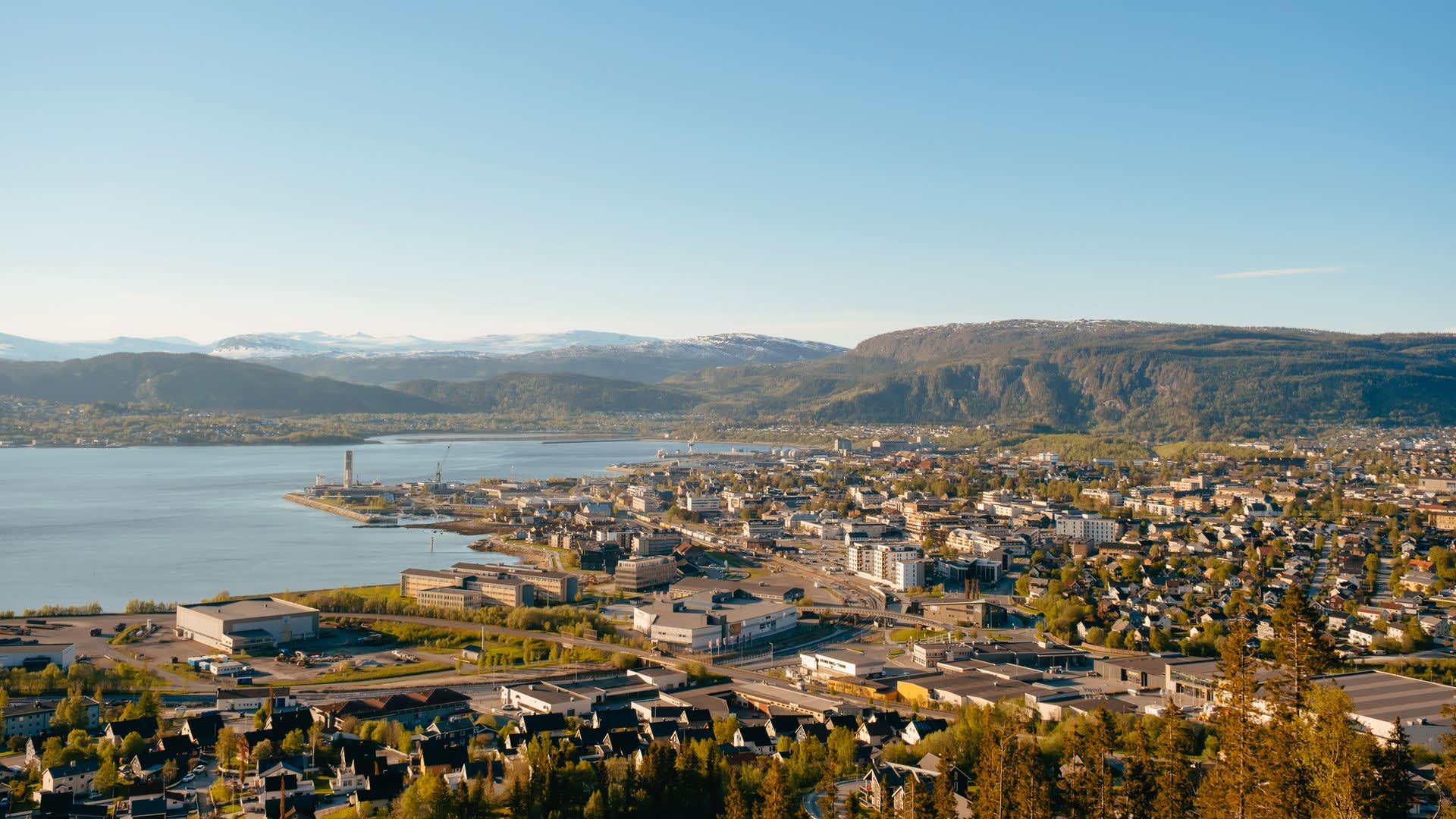 The Arctic Circle Town of Mo i Rana