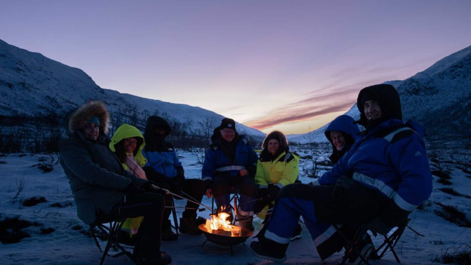 Tromso: Fjords & Beaches Tour with campfire and photos