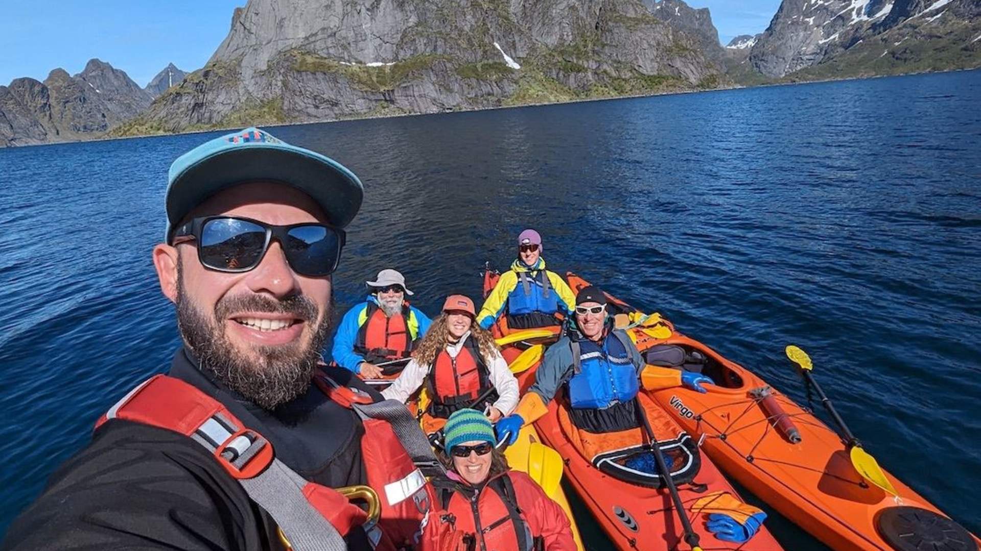 Explore Reinefjord by kayak (3h)