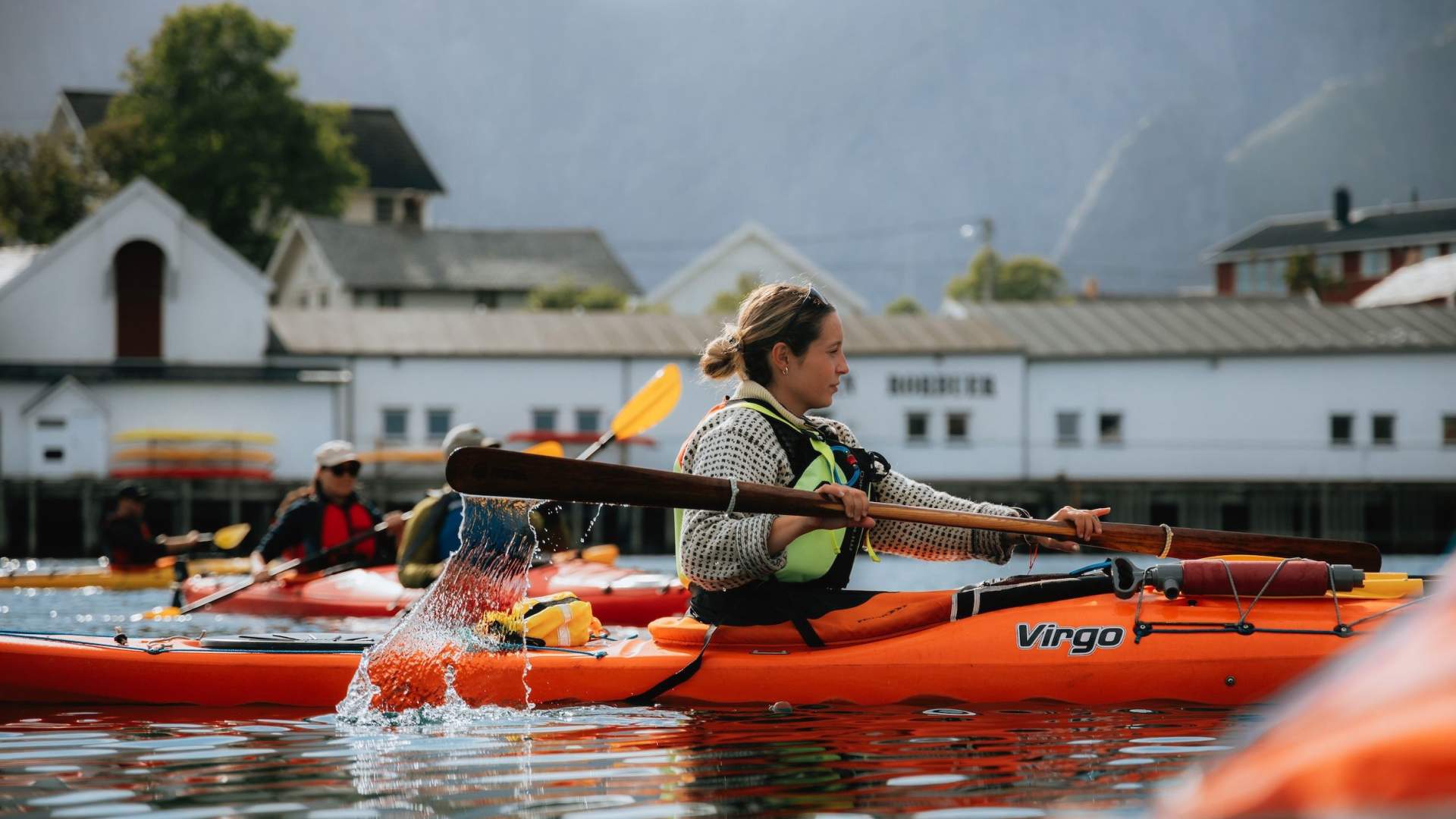 Explore Reinefjord by kayak (3h)