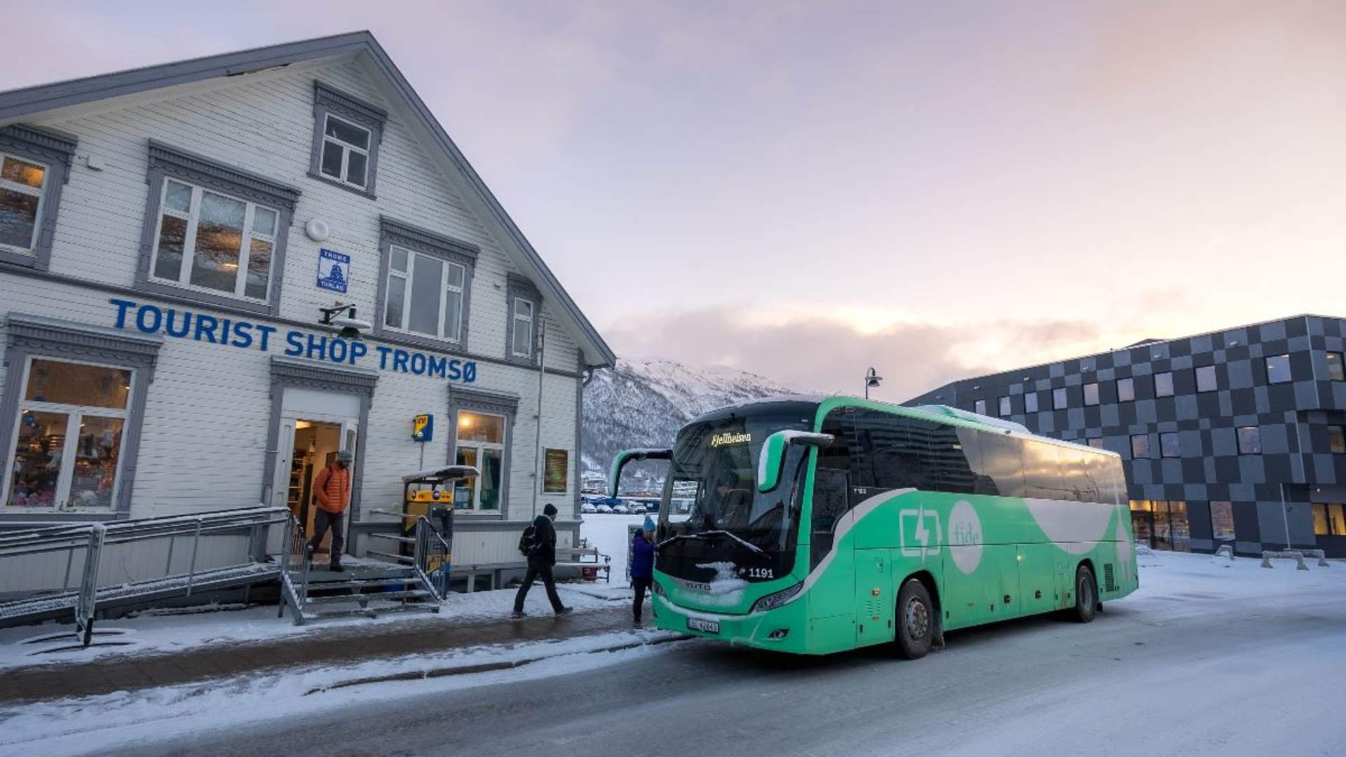 Fjellheisen Shuttle Bus - One Way Ticket